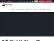Tablet Screenshot of mindstreamanalytics.com
